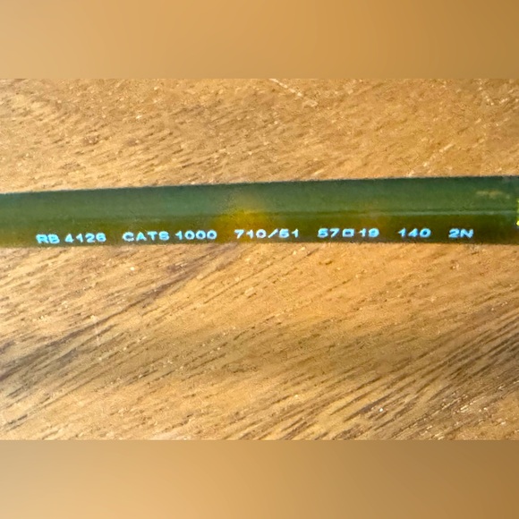 Ray-Ban CATS 1000 Polished Light Havana Brown Lens - Picture 3 of 8